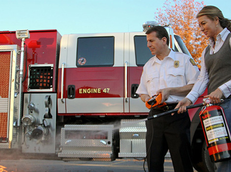 Fire safety training
