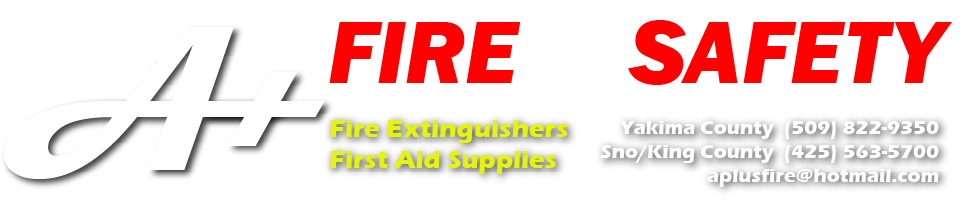 A Plus Fire and Safety Logo